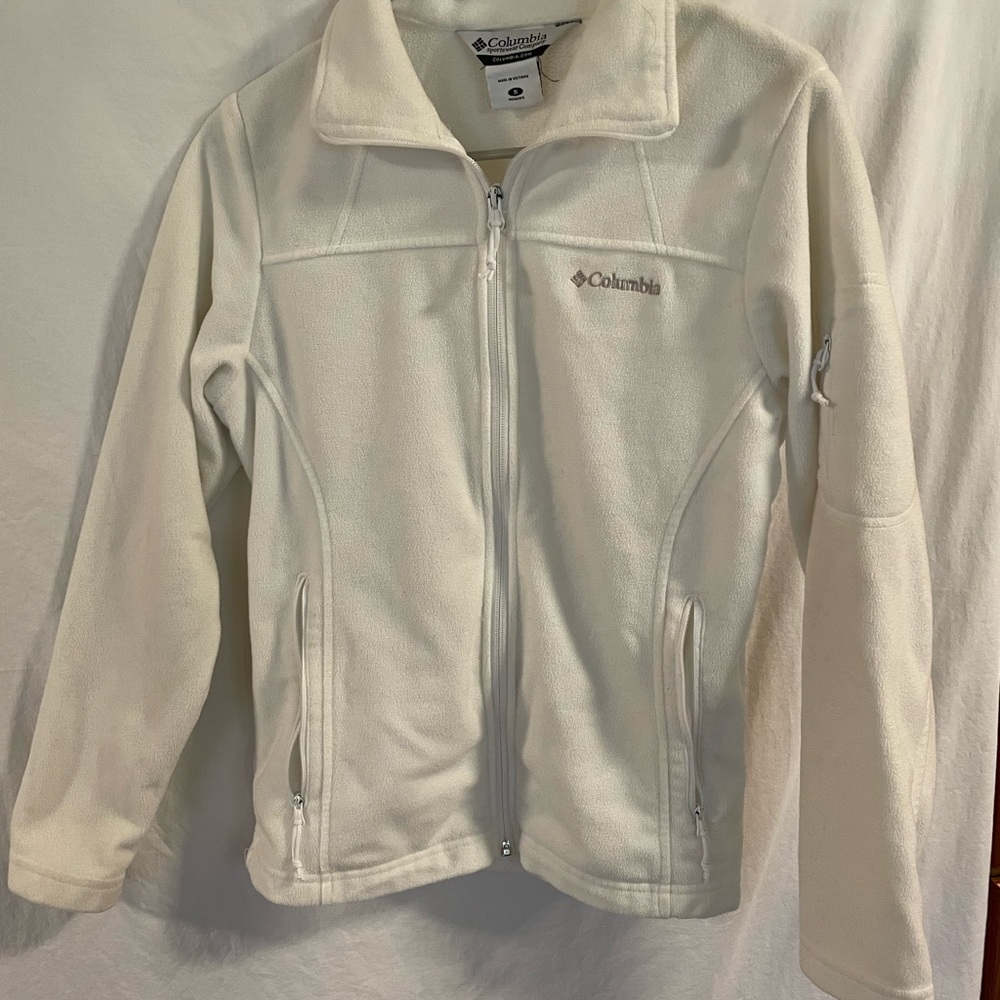 White Columbia jacket